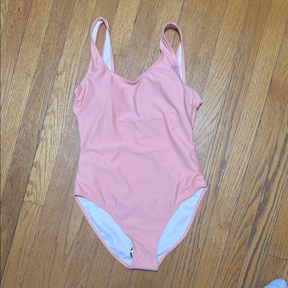 Nicole Miller Peach One Piece Swimsuit